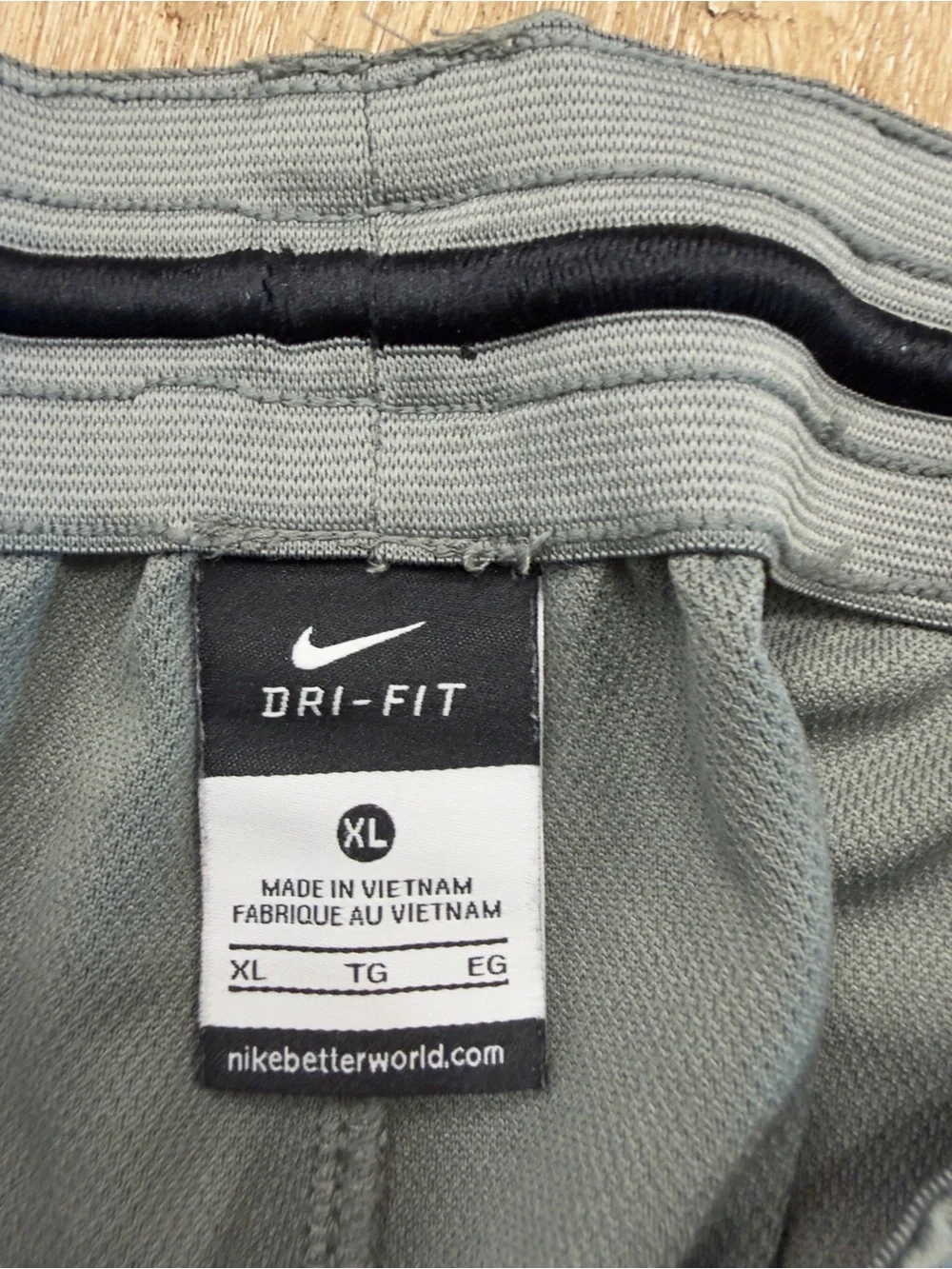 Nike Kobe Bryant Mambula Elite Grey Sweatpants Pants Mens XL Rare Basketball GUC